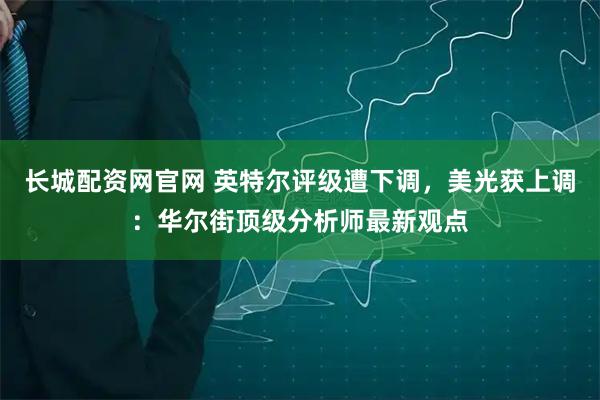 长城配资网官网 英特尔评级遭下调，美光获上调：华尔街顶级分析师最新观点