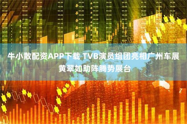 牛小散配资APP下载 TVB演员组团亮相广州车展 黄翠如助阵腾势展台